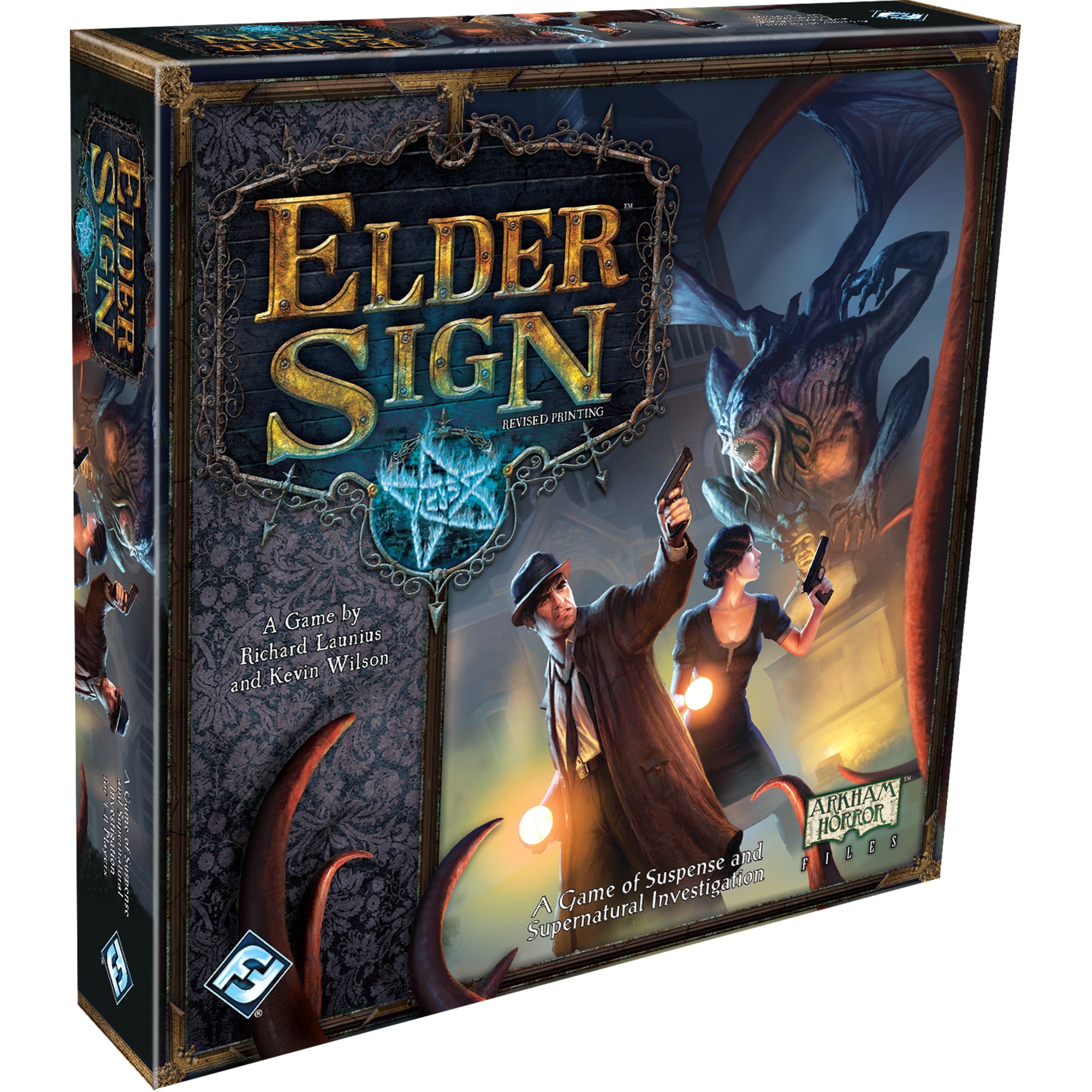 Elder Sign - Ancient Relic Board Game for Horror & Adventure Fans | Perfect for Game Nights & Thematic Play