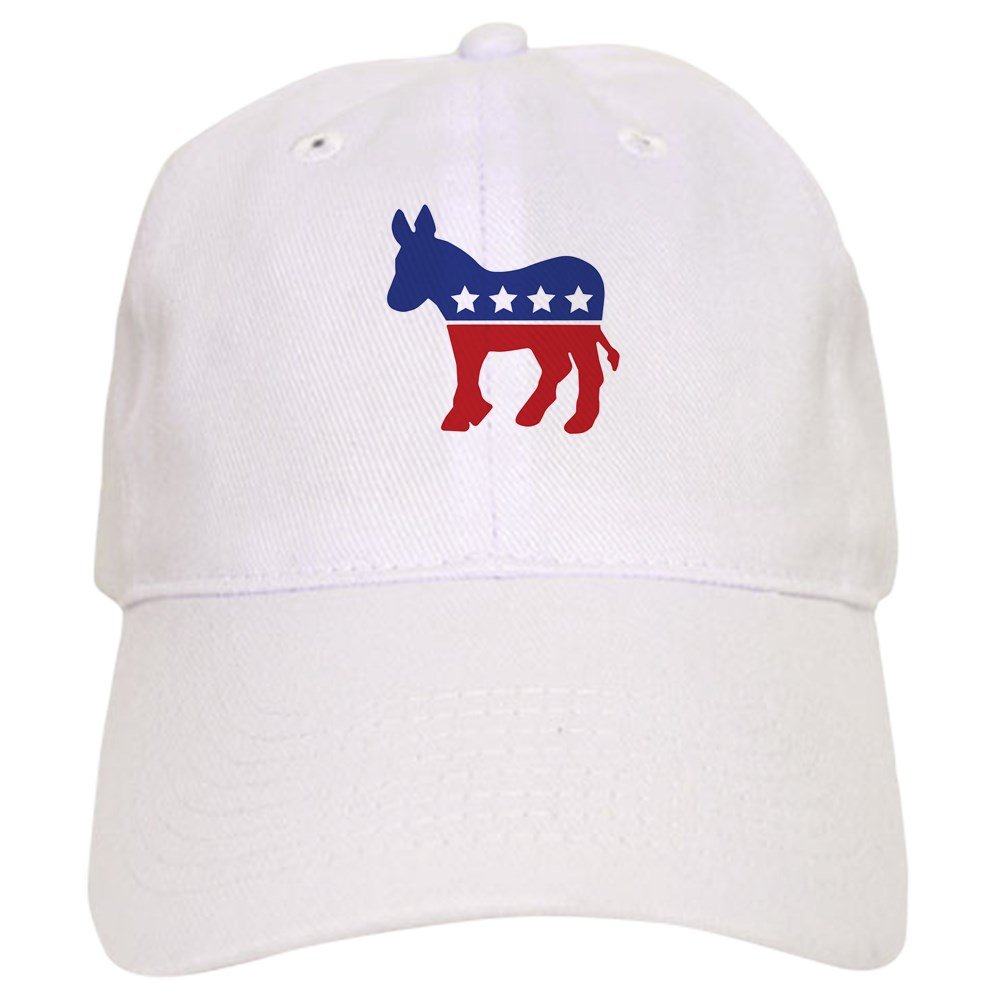 Democrat Donkey Baseball Cap - Adjustable for Political Events