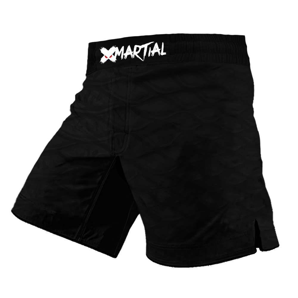 Lizard No Gi 2.0 Hybrid BJJ Shorts - Lightweight MMA Grappling Shorts for Brazilian Jiu-Jitsu Training & Competition - Perfect for MMA, Wrestling & Combat Sports