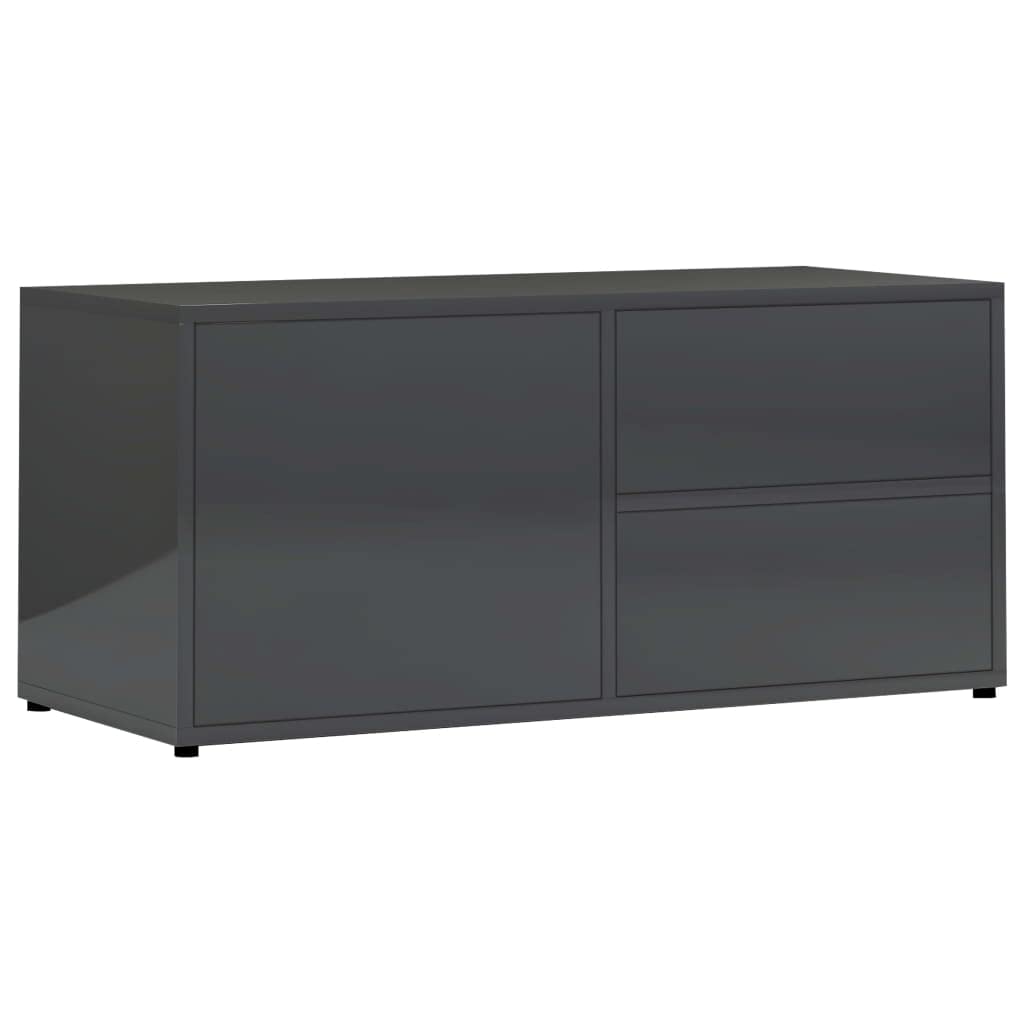 Modern TV Stand with Storage - 31.5