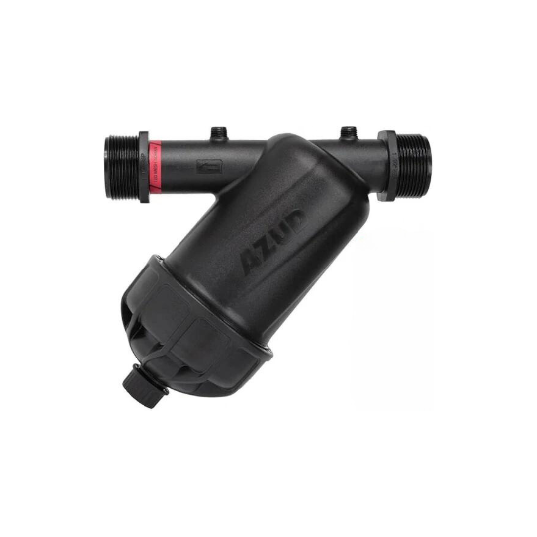 Azud M100 25mm 130 Micron Polypropylene Manual Irrigation Screen Filter - Perfect for Drip Irrigation, Greenhouse, and Garden Water Filtration Systems