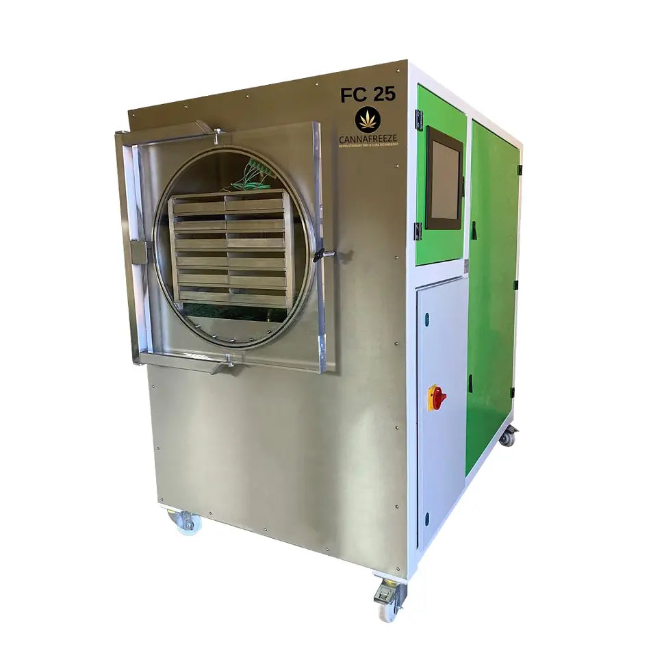 Premium CannaFreeze FC 25 Freeze Dryer for Cannabis & Herbs | Fast Freeze Drying Machine | Perfect for Home Growers & Small Businesses | Preserve Terpenes & Potency