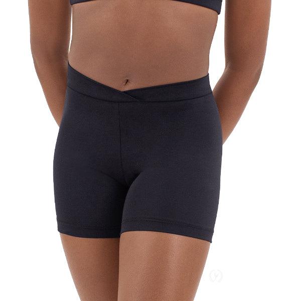 Eurotard Kids Microfiber Athletic Shorts with V-Waist - Comfortable Breathable Sports Shorts for Boys & Girls - Perfect for Running, Gym, Yoga & Playtime