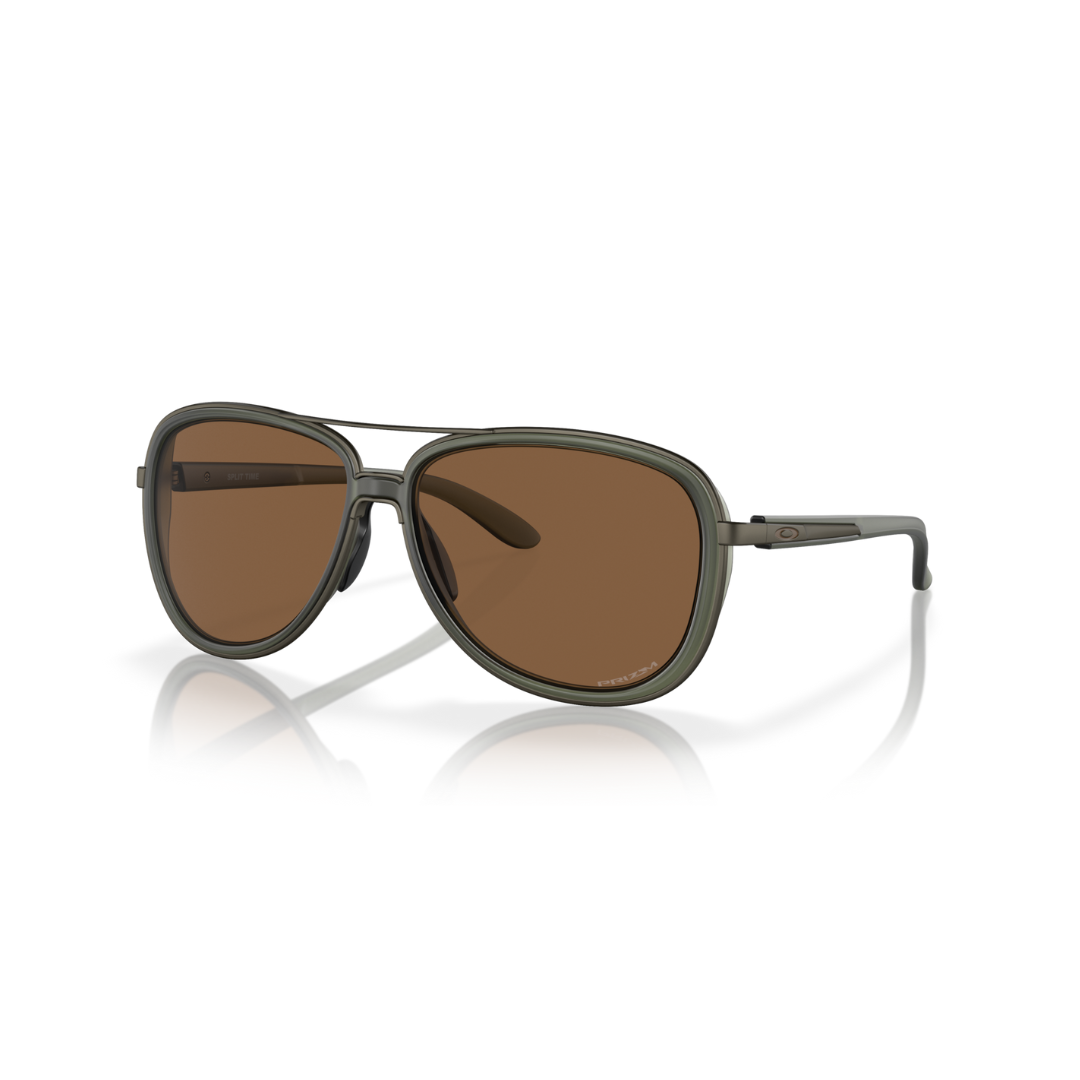 Oakley Split Time Sunglasses 0OO4129 412925 - Polarized Sports & Driving Shades for Men & Women - UV Protection for Outdoor Activities