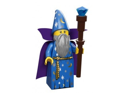 LEGO Minifigure Series 12 Wizard - Collectible Building Toy for Kids & Adults - Perfect for Harry Potter Themed Displays & Fantasy Collections