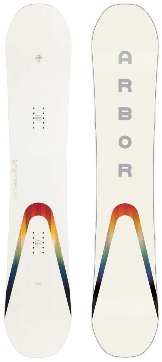 **2023 Arbor Women's Poparazzi Camber Snowboard - All-Mountain Freestyle Snowboard for Women - Perfect for Park, Powder & Freeriding**