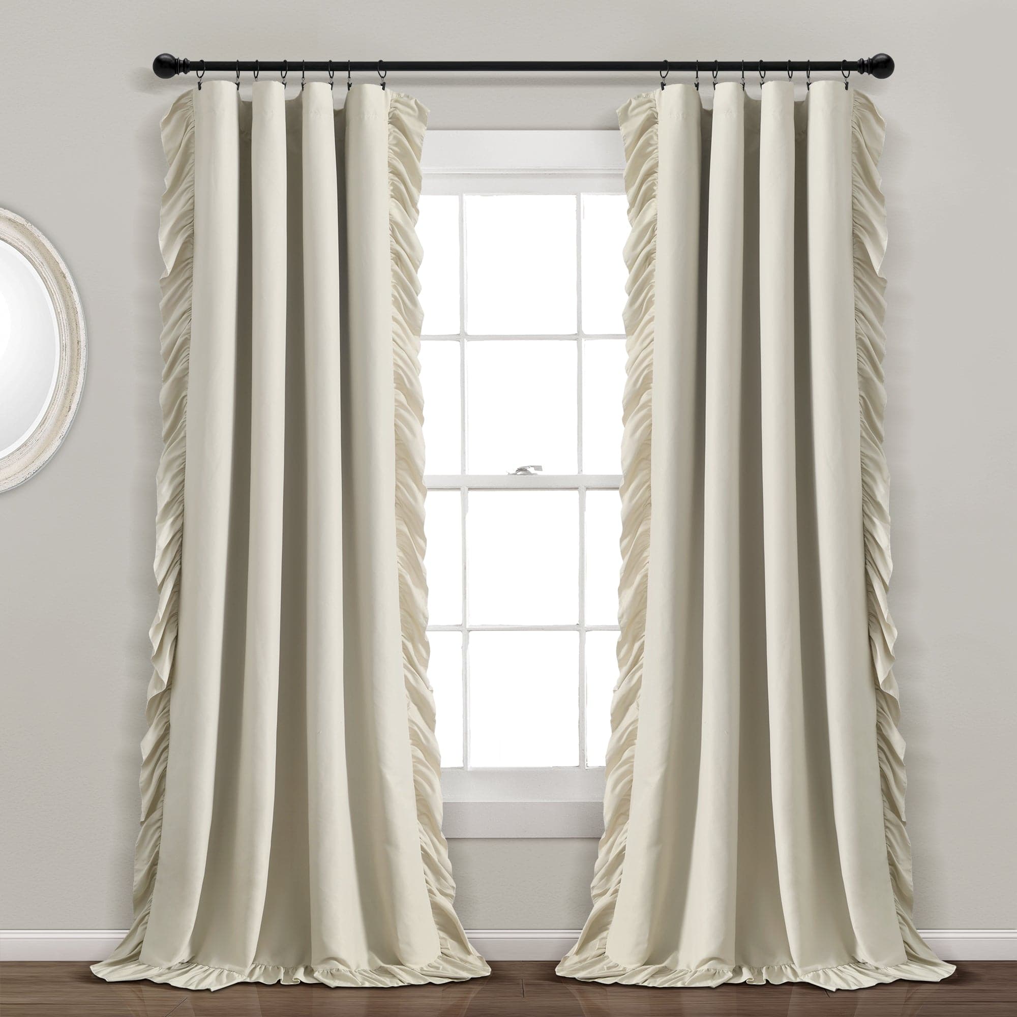 Reyna 100% Blackout Window Curtain Panel - Thermal Insulated Room Darkening Drapes for Bedroom & Living Room - Noise Reducing & Energy Saving Home Decor