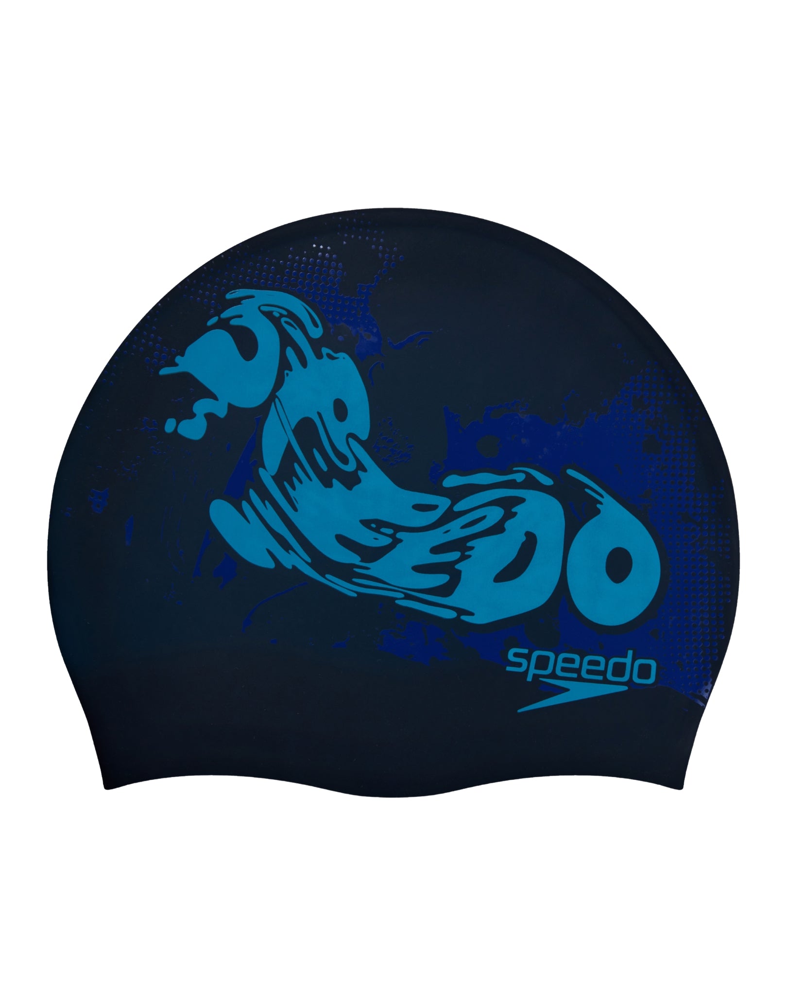 Kids' Silicone Swim Cap with Fun Slogan Print - Comfortable & Durable for Swimming Lessons, Pool Parties & Water Sports