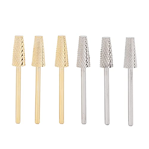 Professional Tungsten Steel Nail Drill Bits for Manicure, Pedicure & Nail Removal - Easy to Use Nail Grinding Tools for Salon & Home Use
