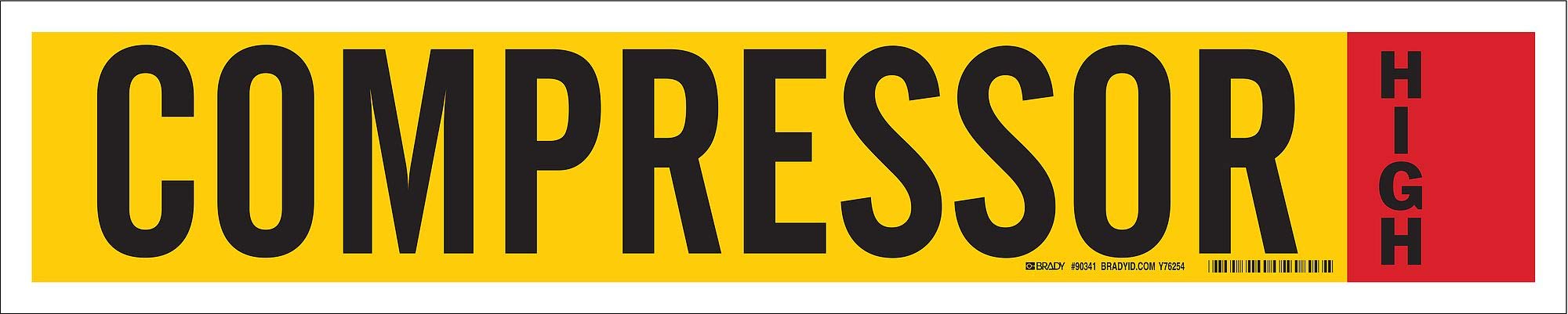 Brady 90341 Ammonia Component Markers - 4
