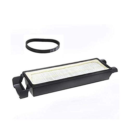 Eureka C4910A Vacuum Cleaner Replacement HEPA Filter & Flat Belt Kit - Compatible with Model C4910A - Perfect for Home Cleaning & Pet Hair Removal