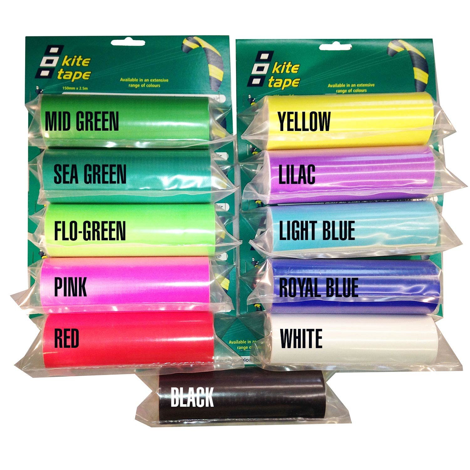 Nautos PSP Kite Repair Tape - Strong Waterproof Adhesive Patch for Kite, Sail, and Outdoor Gear - Perfect for Beach, Windsurfing, and Outdoor Adventures