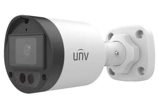 Uniview UAC B124 AF40LM 4MP HD LightHunter IR Bullet Security Camera - 4.0mm Lens for Outdoor/Indoor Surveillance, Night Vision & Weatherproof Monitoring
