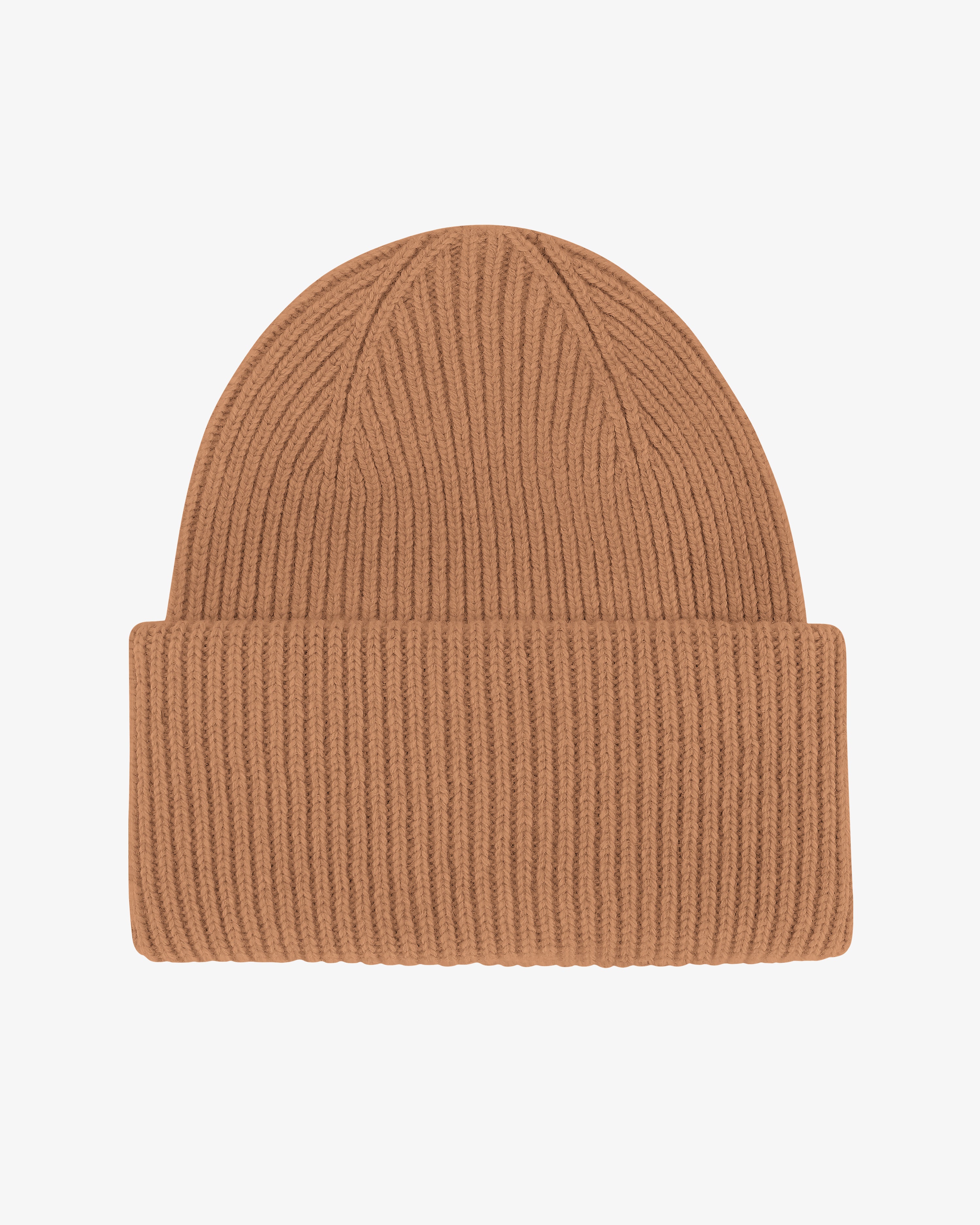 Premium Merino Wool Beanie Hat for Men & Women - Sahara Camel Color - Warm Winter Hat for Skiing, Hiking & Outdoor Activities