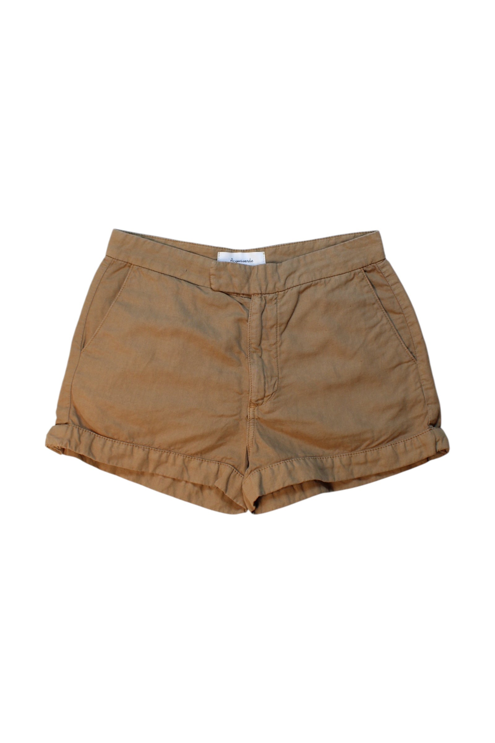 Acquaverde Linen Cotton Blend Shorts for Women - Comfortable Summer Casual Shorts with Elastic Waist | Perfect for Beach, Vacation, and Everyday Wear