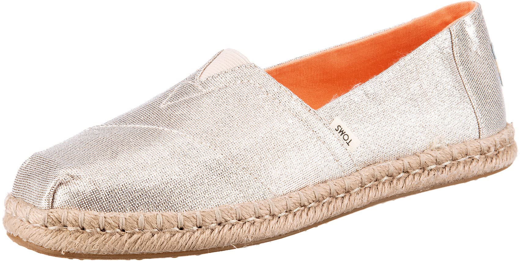 TOMS Women's Alpargata Casual Slip-On Shoes - Comfortable Canvas Espadrilles for Everyday Wear, Walking, and Travel