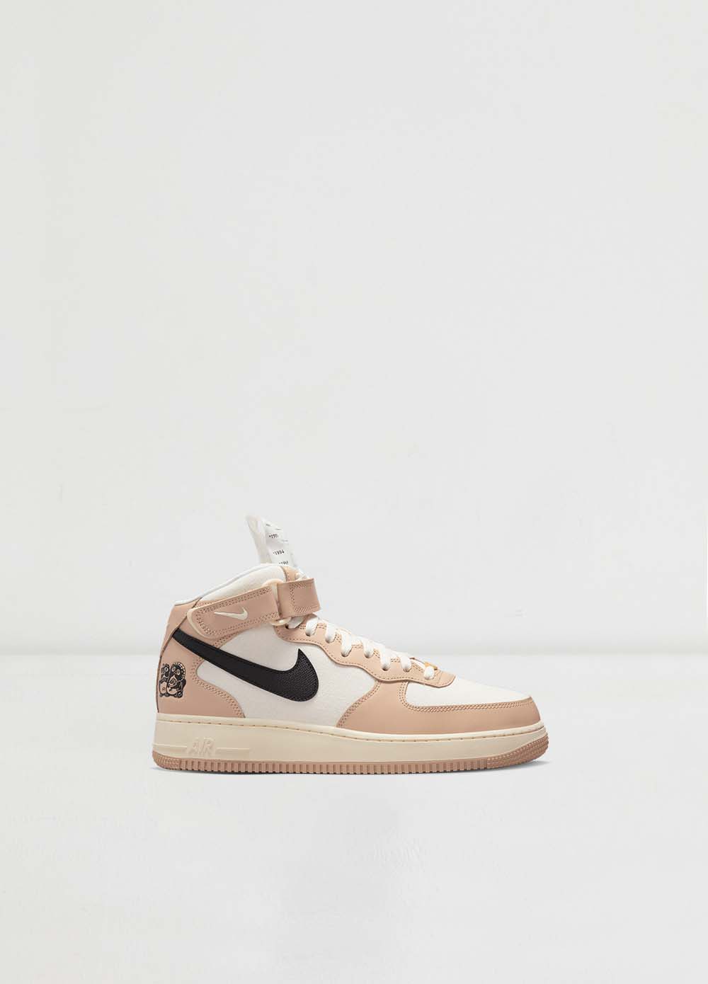 Nike Air Force 1 Mid '07 LV8 Men's Basketball Sneakers - Classic White Leather Shoes for Streetwear & Casual Outfits | Perfect for Urban Fashion, Basketball Courts & Everyday Wear
