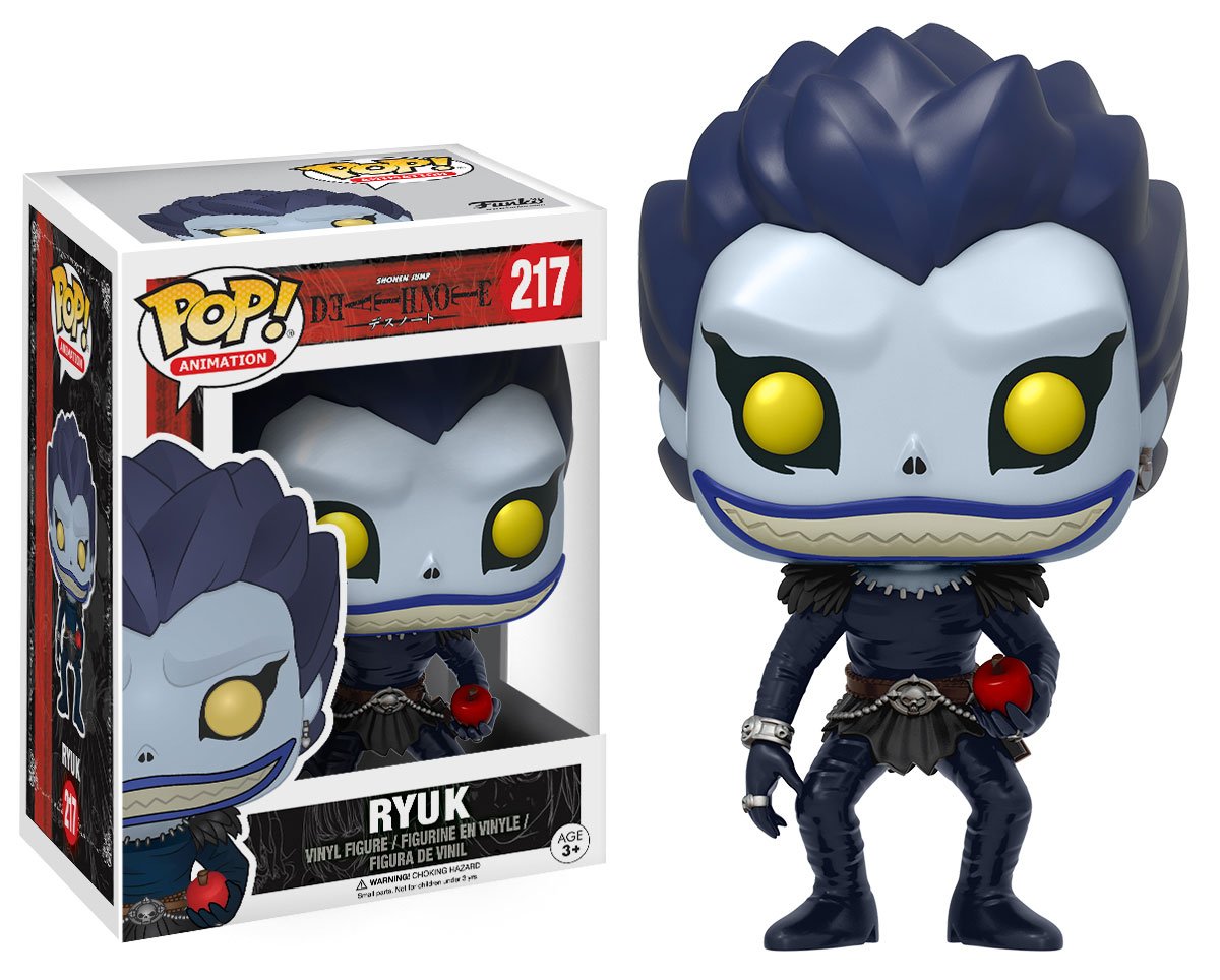 Death Note Ryuk #217 Pop Vinyl Figure - Anime Collectible for Fans | Perfect for Display, Gifts & Anime Decor