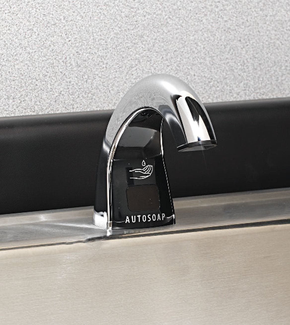 Rubbermaid Automatic Touch-Free Soap Dispenser - Chrome Finish for Kitchen, Bathroom & Office | Hands-Free Liquid Soap Dispenser for Hygiene & Convenience