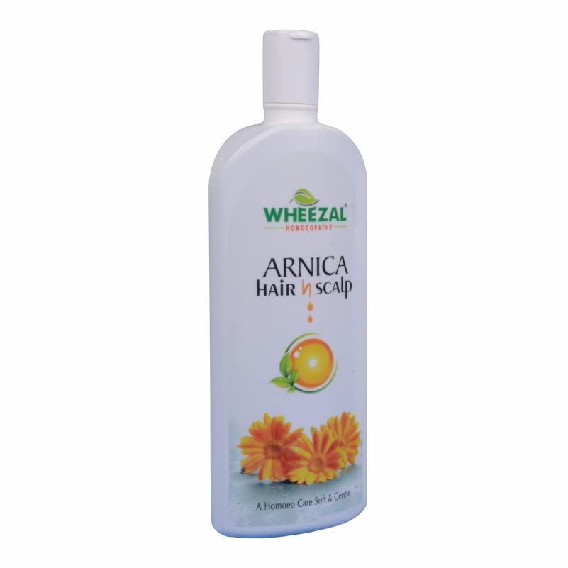 WHEEZAL ARNICA Hair & Scalp Shampoo - 500ml for Dry, Itchy Scalp & Hair Growth - Natural Arnica Extract for Healthy Hair Care - Perfect for Daily Use & Scalp Treatment