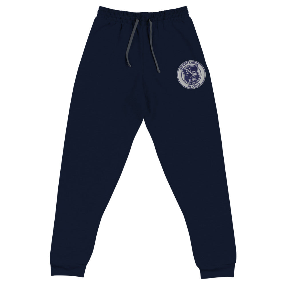 NSHS Colts Jogger Sweatpants for Men - Comfortable Athletic Lounge Pants with Elastic Waistband & Pockets - Perfect for Gym, Running, Casual Wear & Relaxing at Home