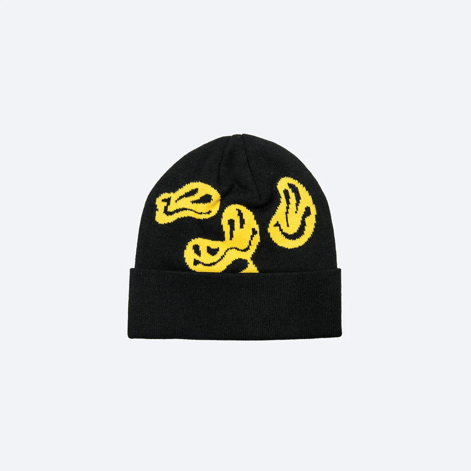 DGK Drip Beanie - Trendy Winter Skull Cap for Men & Women - Warm Knit Hat for Cold Weather - Perfect for Snowboarding, Skiing, and Streetwear Fashion