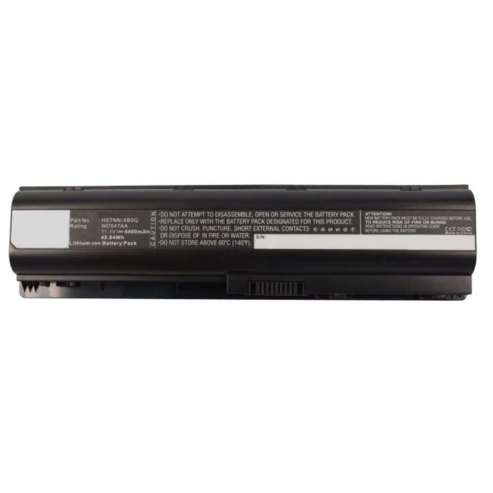 Synergy Digital Notebook Laptop Battery for HP TouchSmart tm2 - 11.1V Li-ion 4400mAh Replacement Battery | Perfect for Work, Travel & Remote Computing