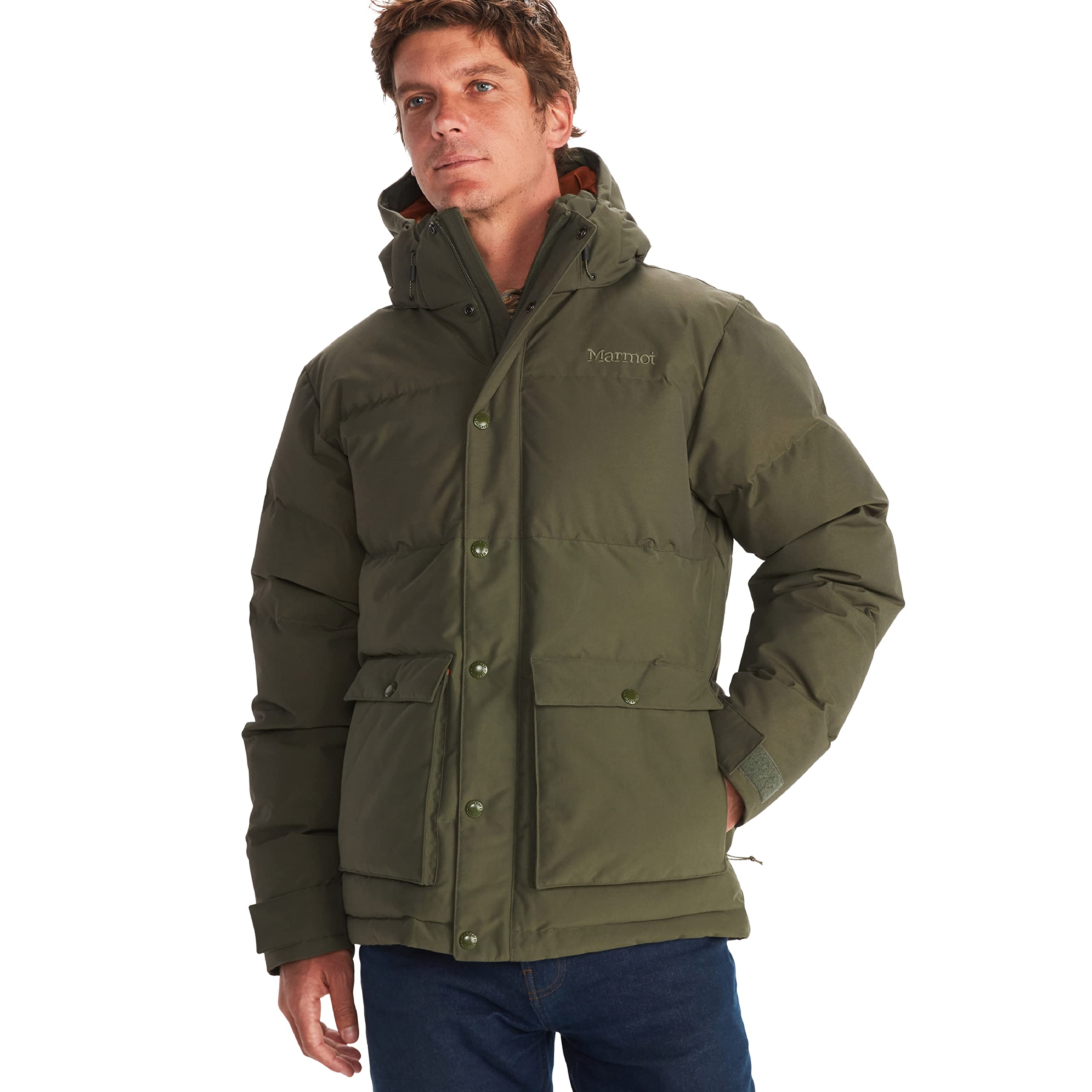 MARMOT Men's Fordham 700-Fill Waterproof Down Jacket - Lightweight Insulated Puffer Coat for Winter Hiking, Skiing & Outdoor Adventures