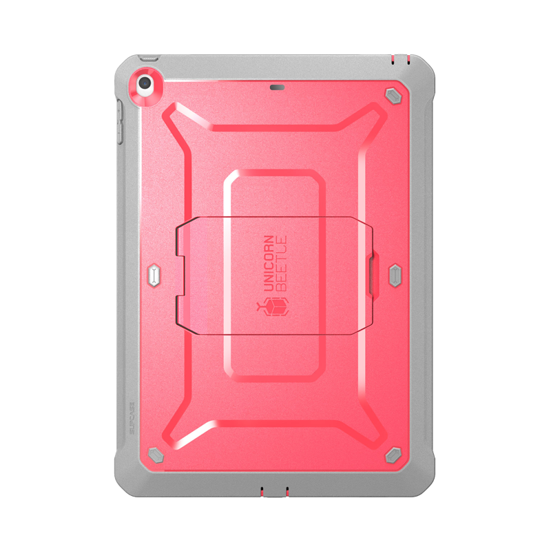 Unicorn Beetle PRO Rugged Case for iPad 10.2 Inch - Shockproof Protective Cover with Screen Protector, Pink | Perfect for Kids, Construction Sites & Outdoor Adventures