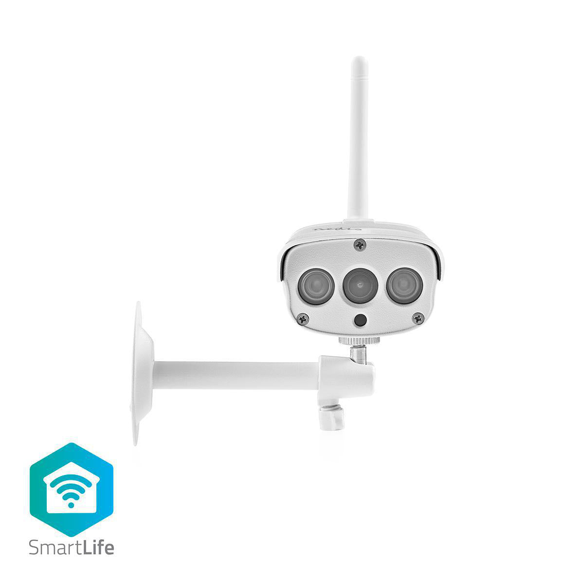 SmartLife Wi-Fi Security Camera - Full HD 1080p, IP67 Waterproof, Cloud & MicroSD Storage - Indoor/Outdoor Home Surveillance for Baby Monitor, Pet Camera, and Night Vision