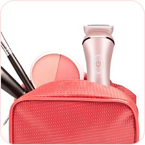 Premium 2-in-1 Electric Razor & Bikini Trimmer for Women - Waterproof Cordless Hair Remover with 3 Interchangeable Heads for Legs, Underarms & Face | Portable Rose Gold Shaver for Travel & Home Use
