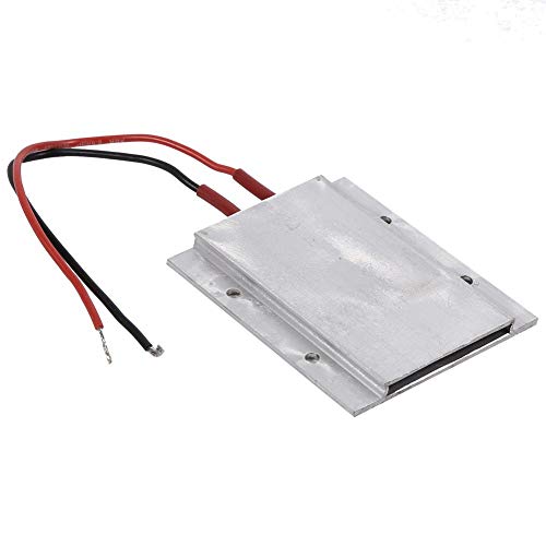 12V/24V/220V Aluminum PTC Heating Element with Thermostat - 110W 220℃ Ceramic Air Heater for Cars, Home Appliances & DIY Projects - Compact Miniature Heater Plate for Efficient Heating Solutions