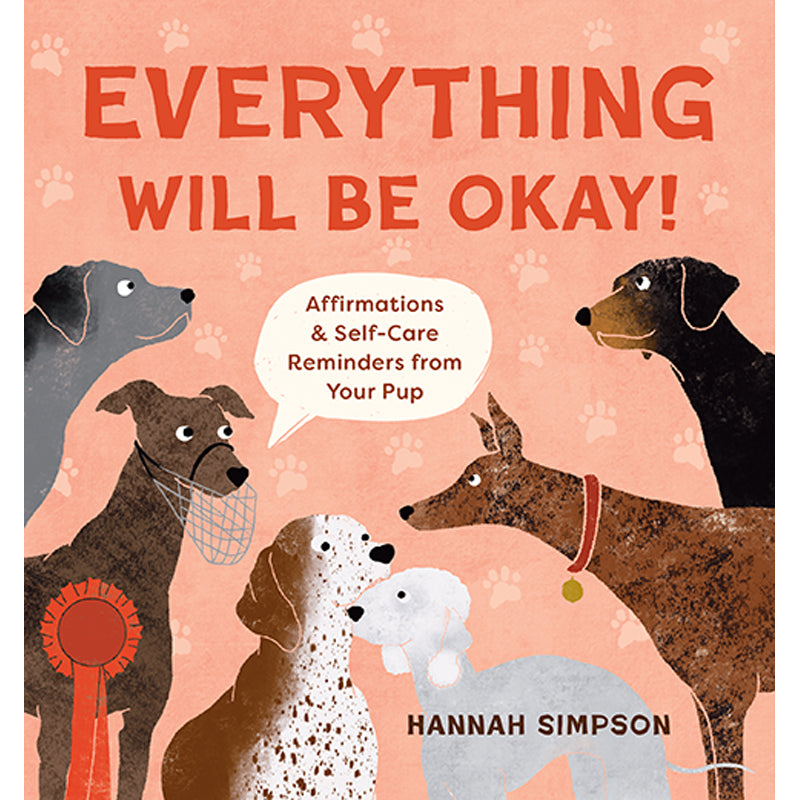 Everything Will Be Okay - Inspirational Wall Art & Home Decor for Living Room, Bedroom, Office - Motivational Quote Sign for Anxiety Relief & Positive Vibes