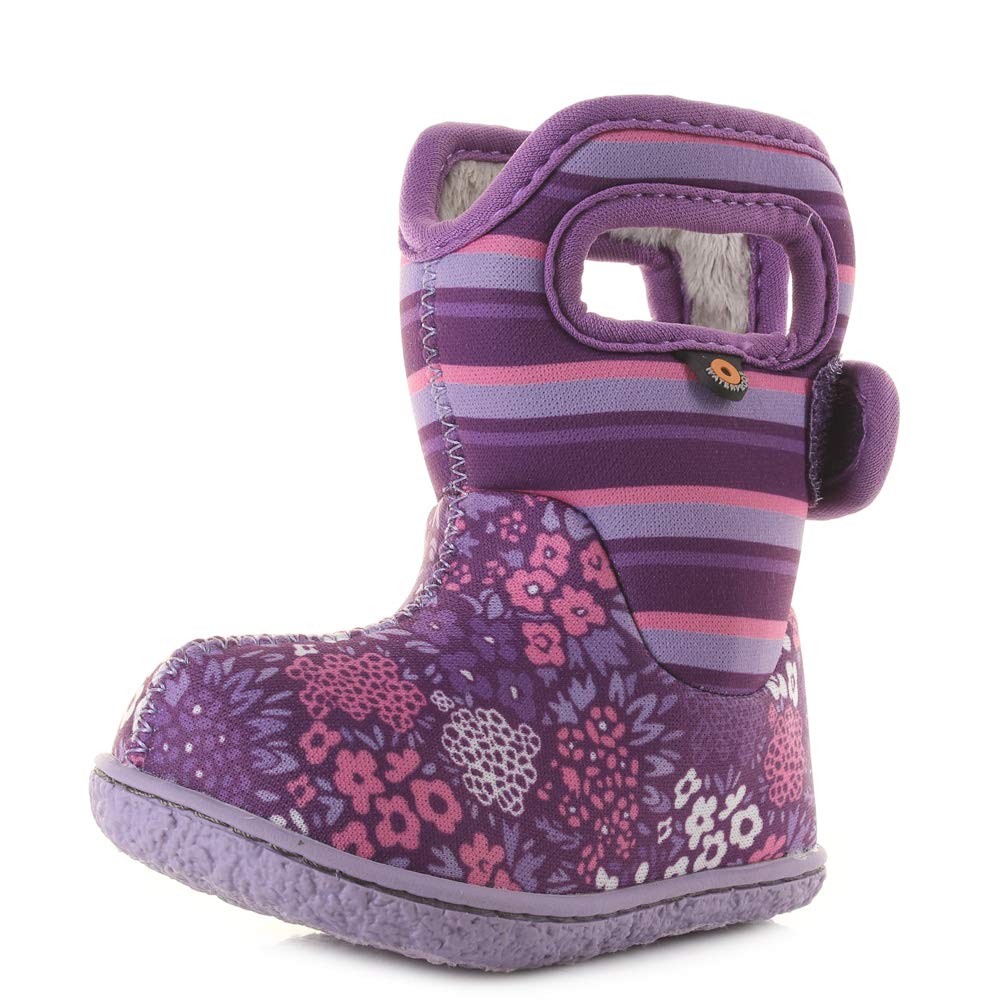 BOGS Kids Camo Waterproof Winter Boots for Boys & Girls - Warm Insulated Snow Boots for Outdoor Play, Hiking & Cold Weather