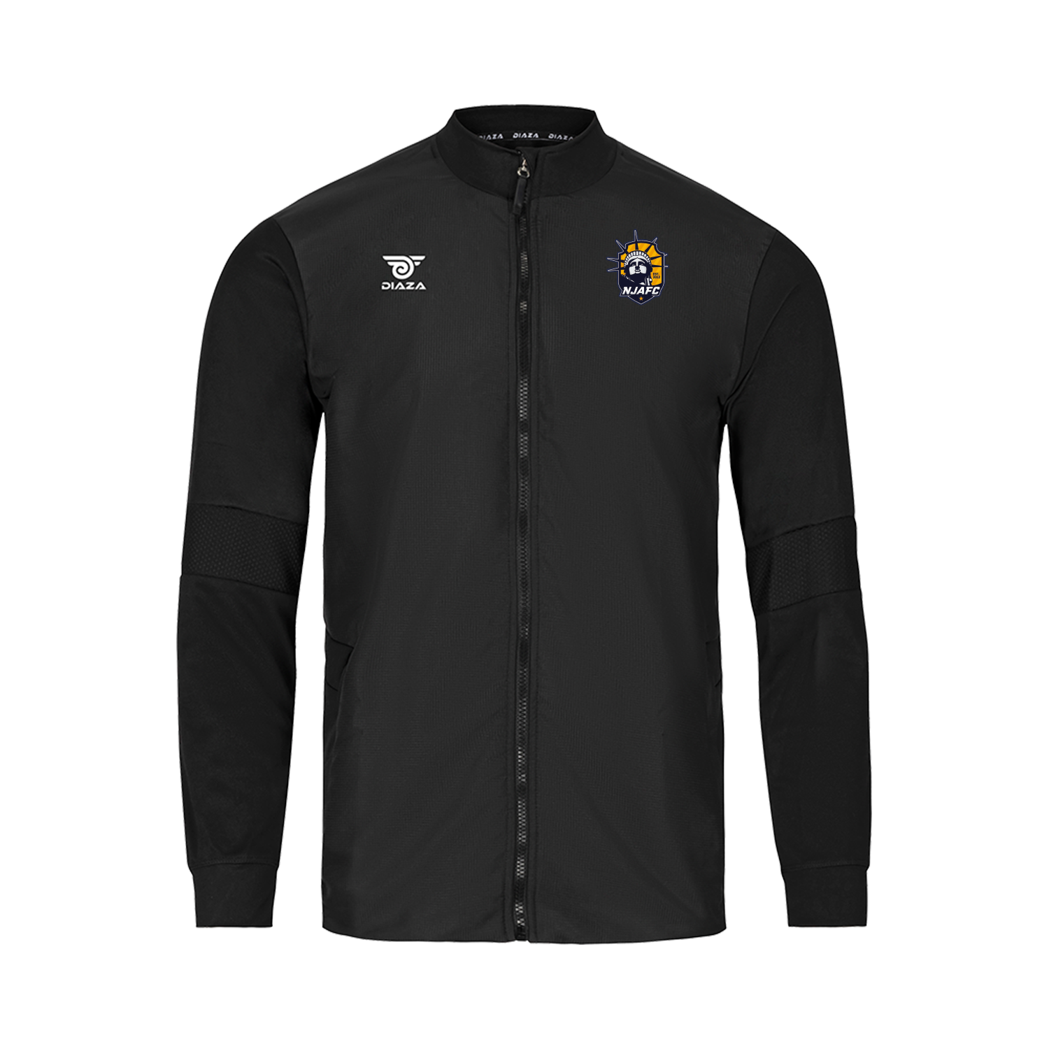 NJ Alliance Midnight Diaza Jacket - Waterproof Windbreaker for Men & Women | Outdoor Hiking, Running & Casual Wear