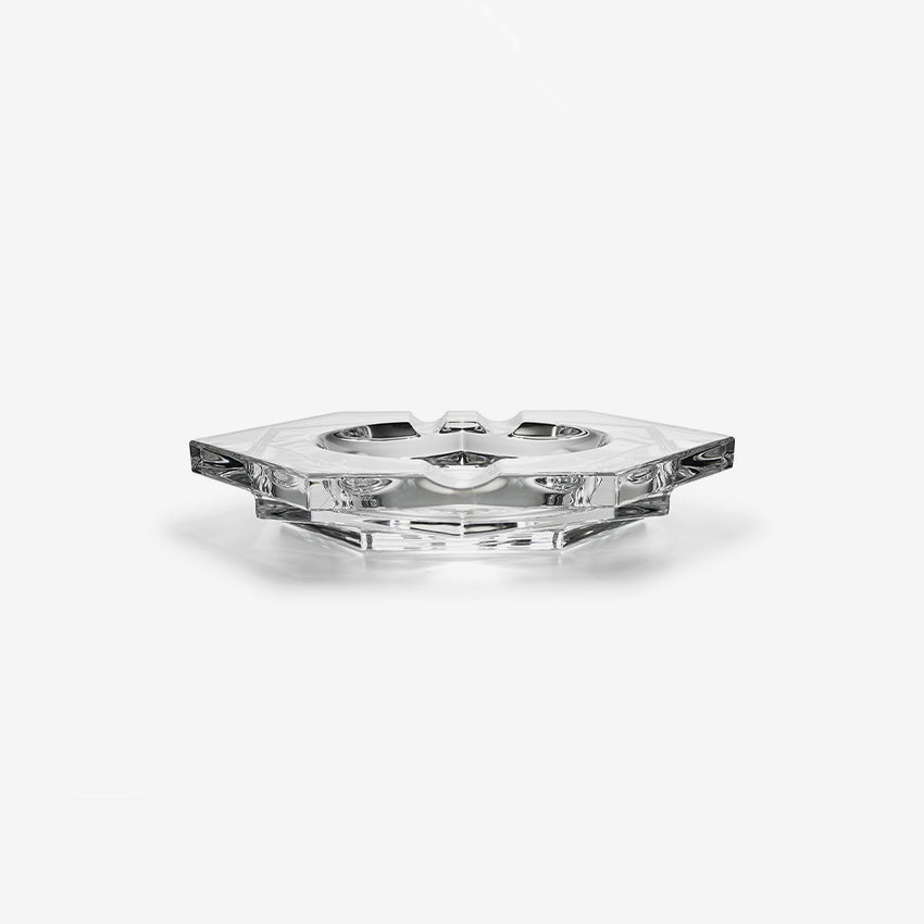 Baccarat Crystal Harcourt Abysse Ashtray - Premium Luxury Crystal Ashtray for Cigarettes & Cigars | Perfect for Home Decor, Gifts & Upscale Events