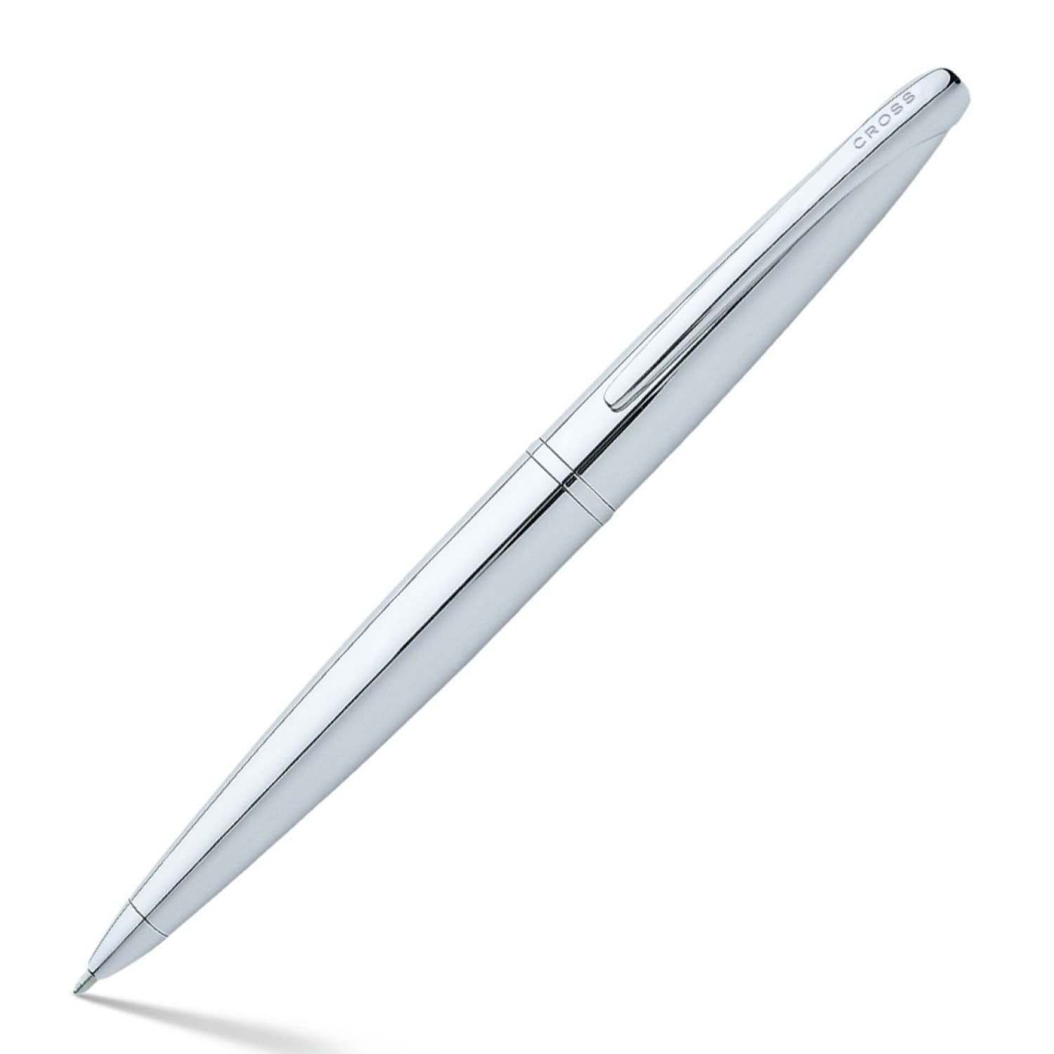 Premium Cross ATX Ballpoint Pen in Pure Chrome - Smooth Writing for Office, School & Business Gifts - Elegant Chrome Finish for Professional Use