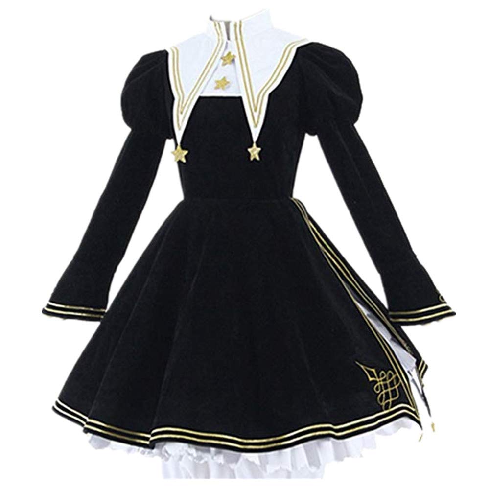 Cardcaptor Sakura Cosplay Costume - Gothic Lolita Dress for Halloween & Christmas Parties | Anime Convention Outfit & Cosplay Event Costume