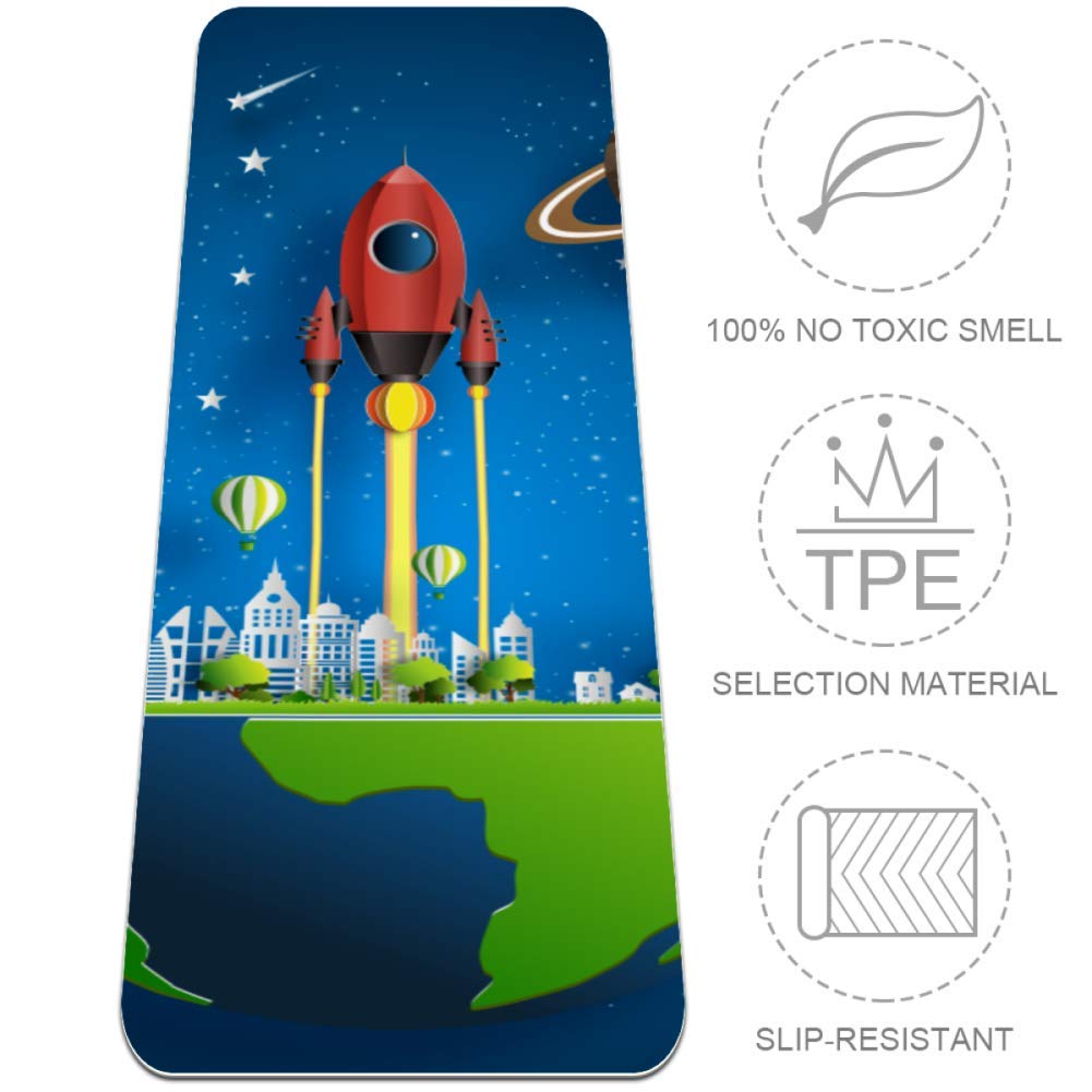LORVIES Eco-Friendly Non-Slip Yoga Mat - 72
