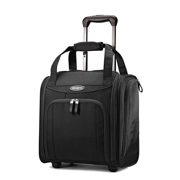 Samsonite Small Rolling Underseater Luggage - Compact Carry-On Suitcase for Air Travel, Business Trips & Weekend Getaways