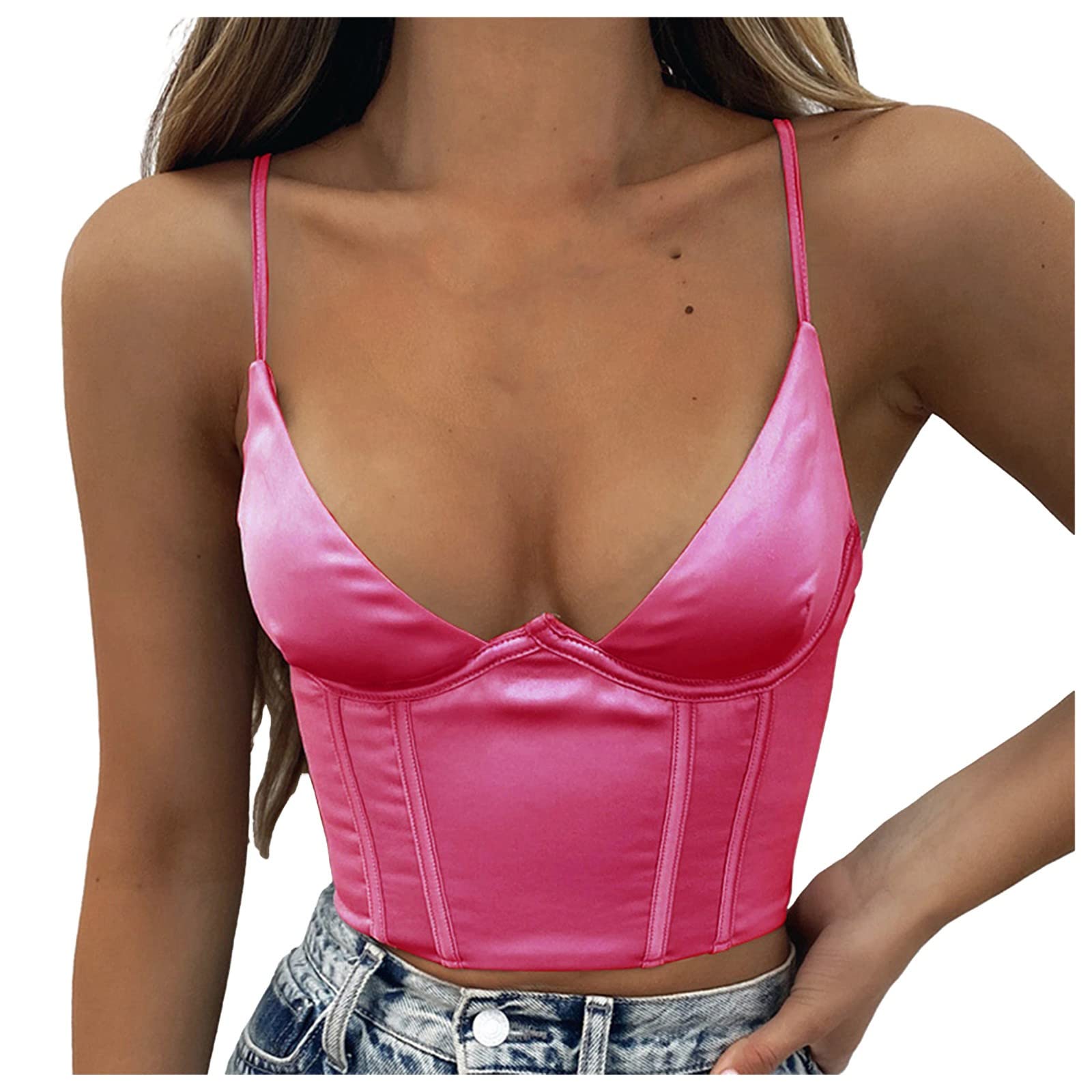 Sexy Bustier Corset Crop Top for Women - Off Shoulder Clubwear & Party Tank Top | Perfect for Night Out, Date Night, and Clubbing