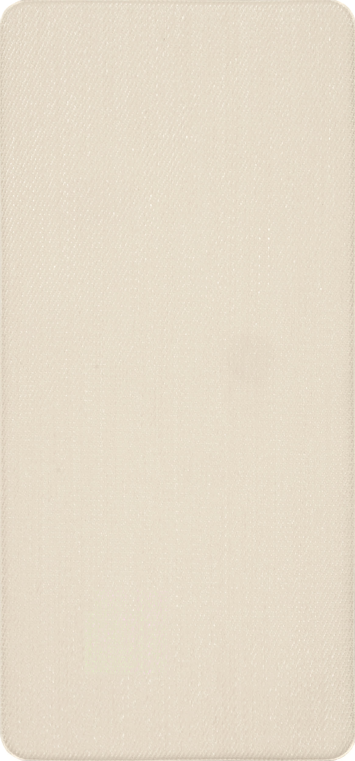 Premium Braided Anti-Fatigue Kitchen Mat - Soft Cushioned Support for Standing Comfort - Ivory Washable Floor Mat for Home, Office & Salon Use