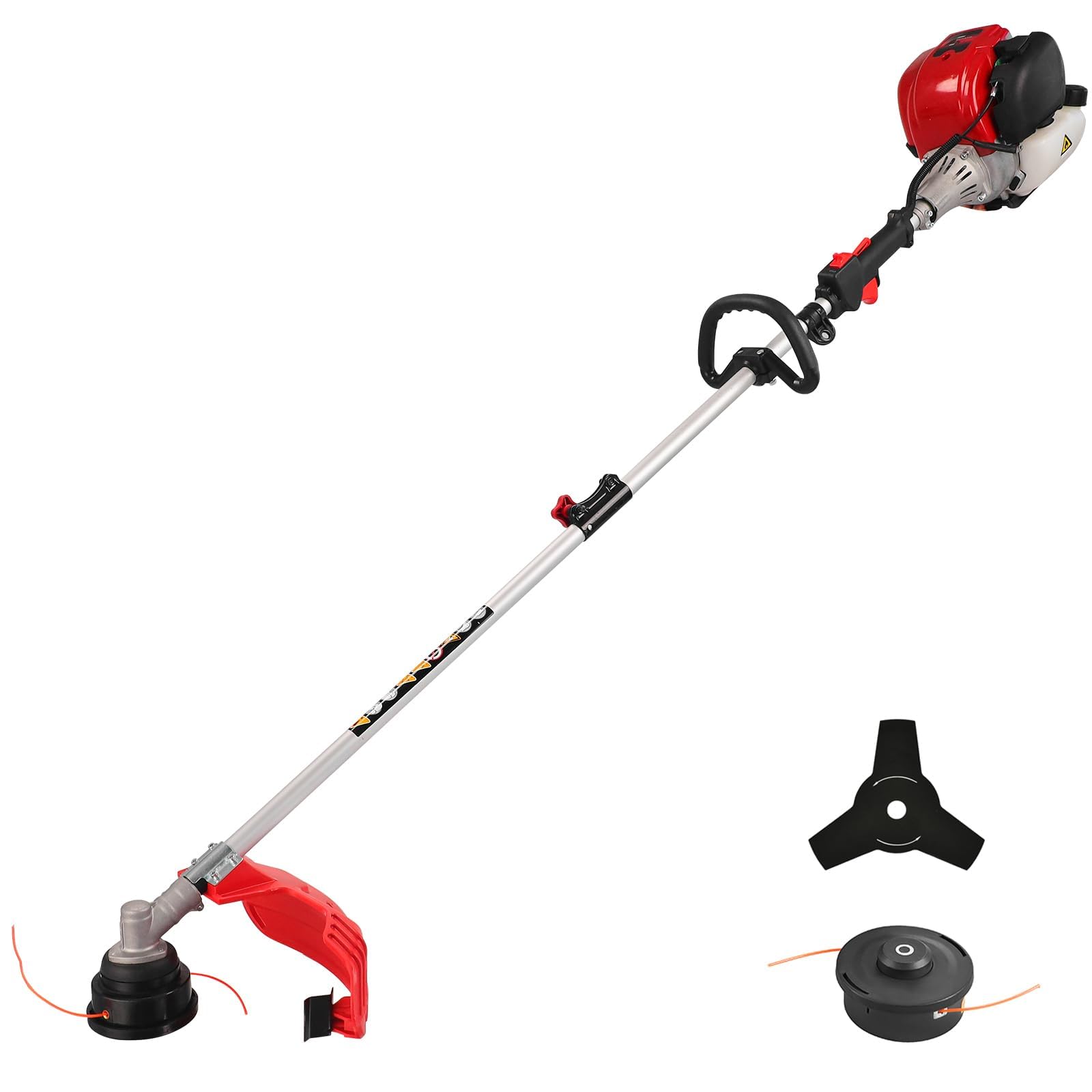 PowerSmart 37.7cc Gas Powered Weed Eater & String Trimmer - 16