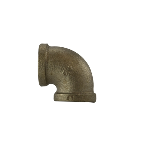 1 1/2 Inch Lead-Free Red Brass Elbow Fittings (738100) - 24 Pack - Durable Plumbing Connectors for Water Supply, Gas Lines & HVAC Systems