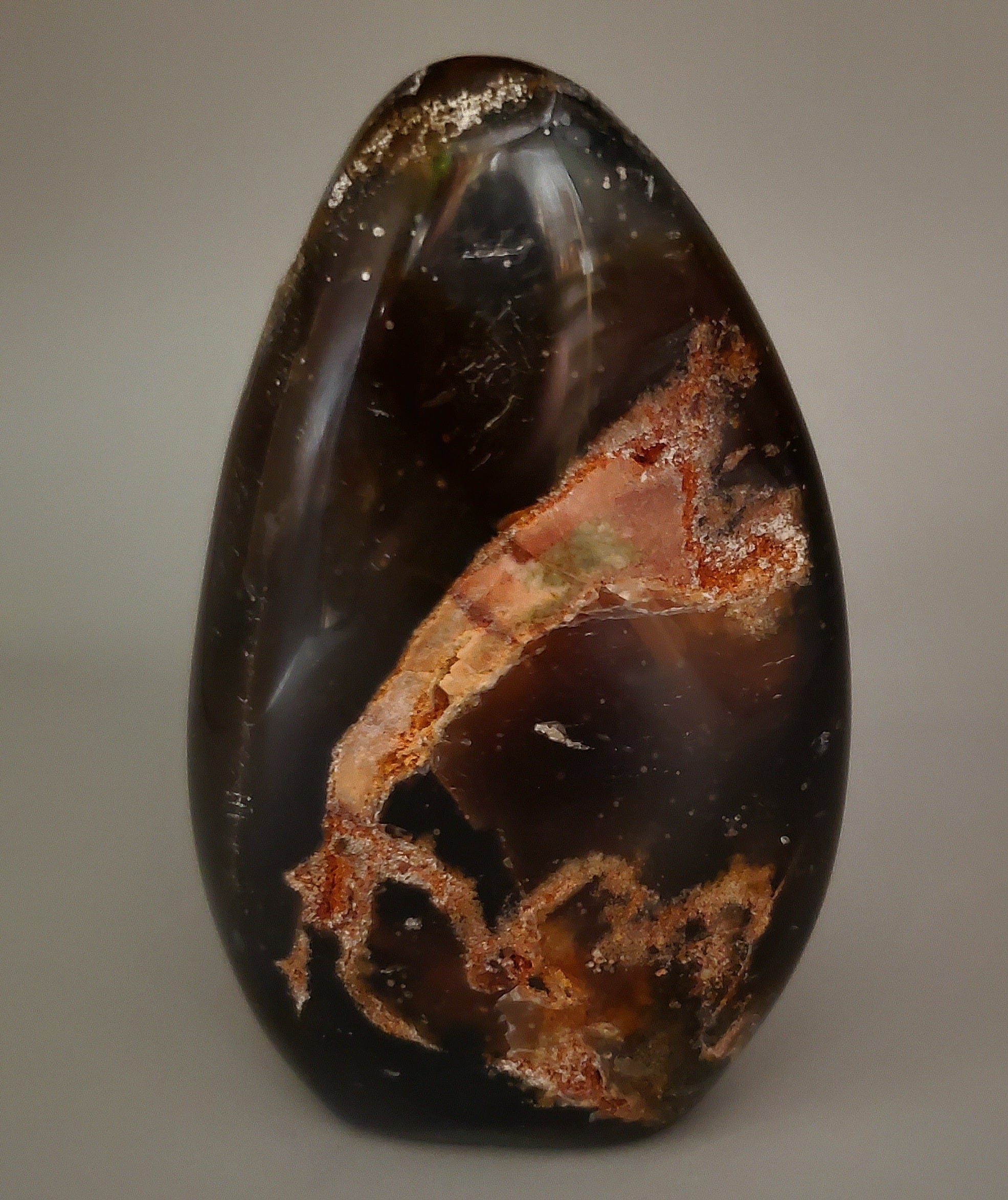 Natural Bloom Agate Free Form Stone - Healing Crystal for Meditation, Home Decor & Spiritual Gifts | Perfect for Yoga, Reiki & Energy Balancing