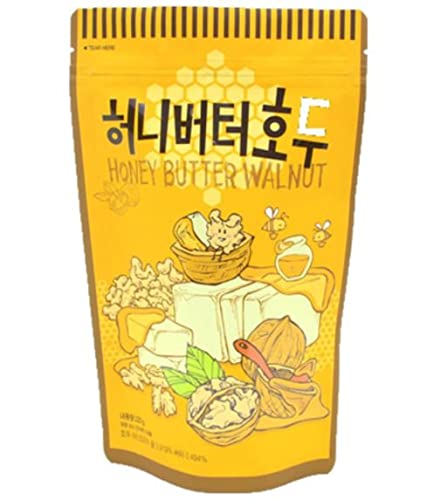 Tom's Farm Honey Butter Walnut 220g - Korean Snack for Office & Travel
