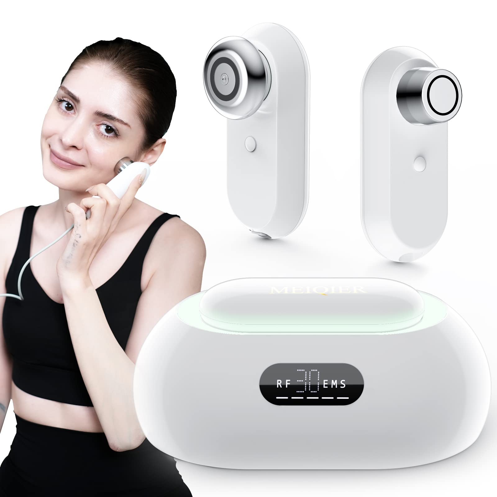 Palm NRG Radio Frequency Cellulite Massager - Temporary Cellulite Reduction Device for Body Contouring | At-Home Spa Treatment & Post-Workout Recovery