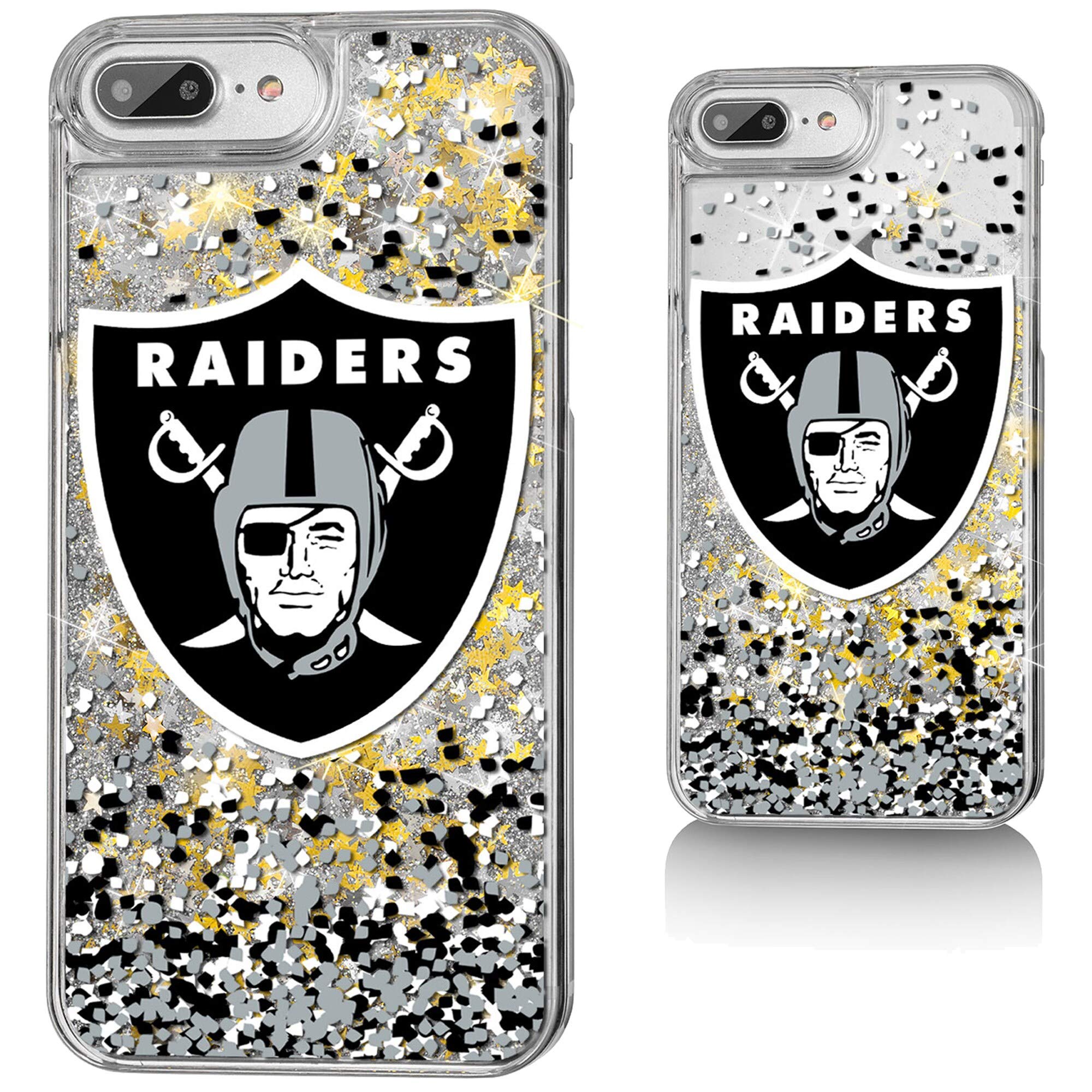 NFL Glitter iPhone Case with Confetti Design - Custom Printed Football Team Phone Cover for Fans | Perfect for Game Day, Parties & Showcasing Team Spirit