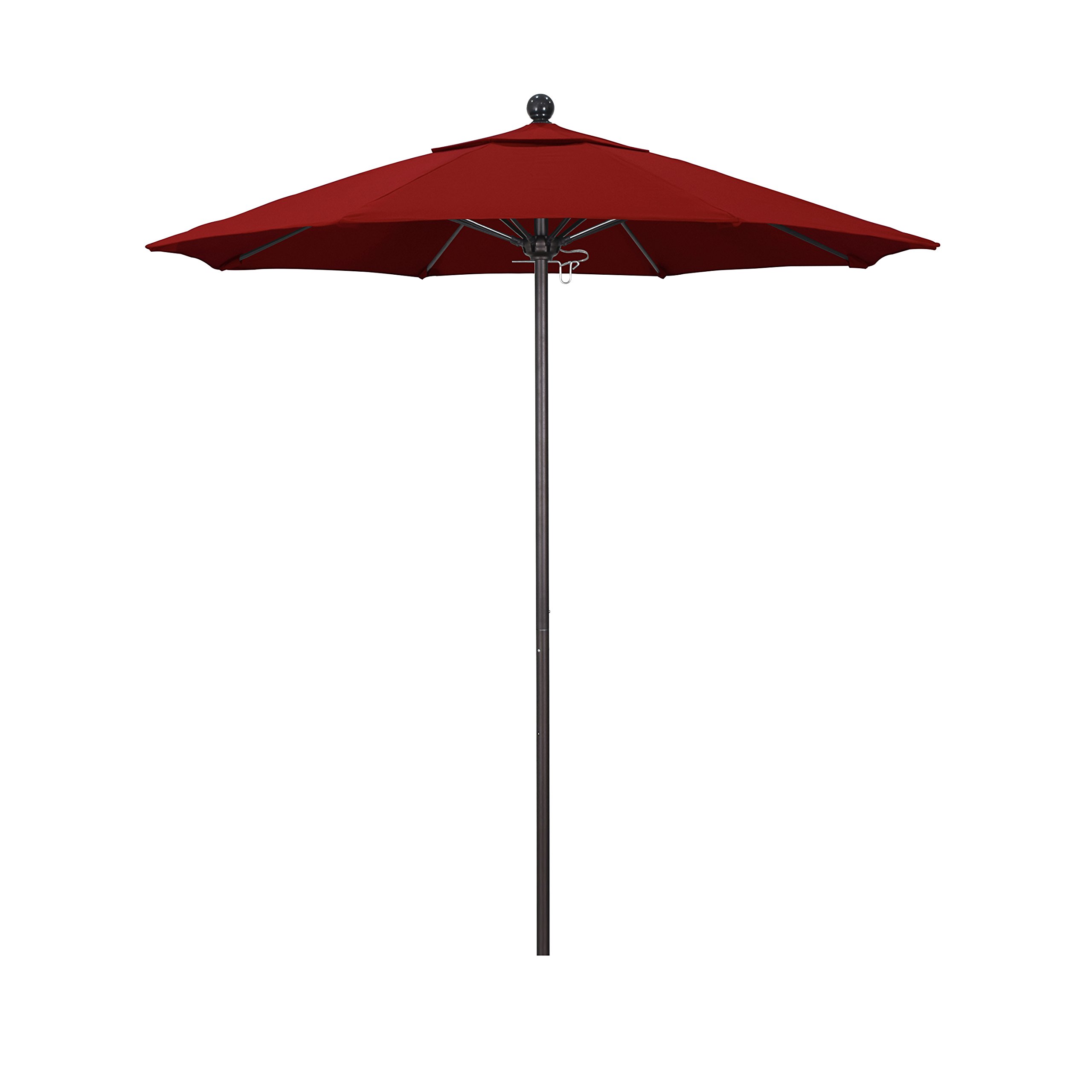 California Umbrella Venture Series Push Open Commercial Patio Umbrella - Heavy Duty Outdoor Market Umbrella for Restaurants, Cafes, Poolside & Beach Use
