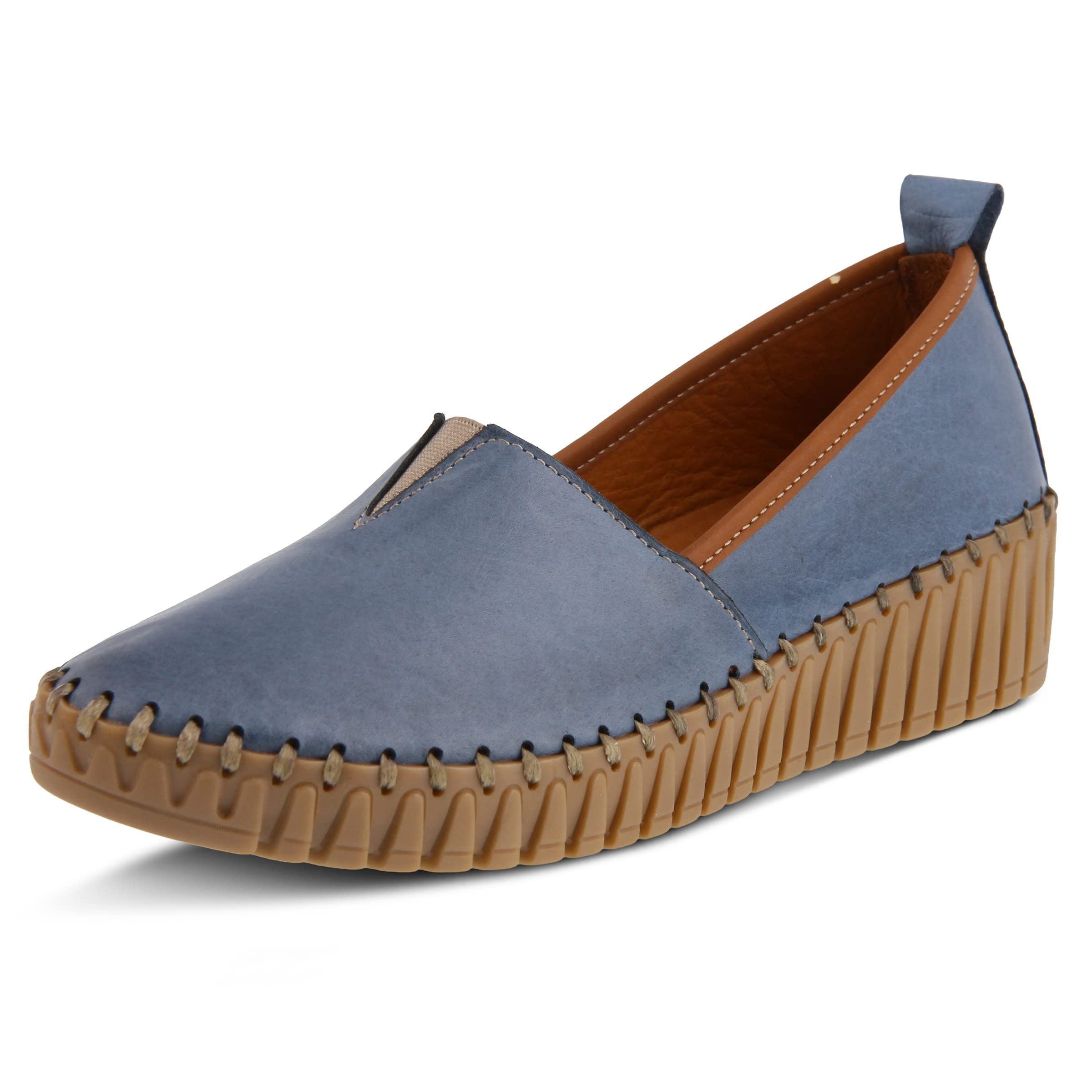 Spring Step Women's Tispea Comfortable Slip-On Loafers - Casual & Office Flat Shoes for Work, Travel & Everyday Wear